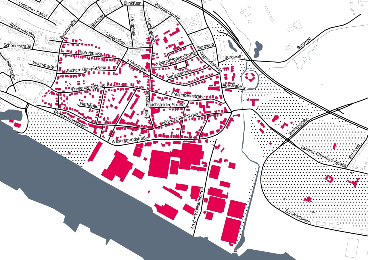 Projektgebiet ieQ Blumenthal