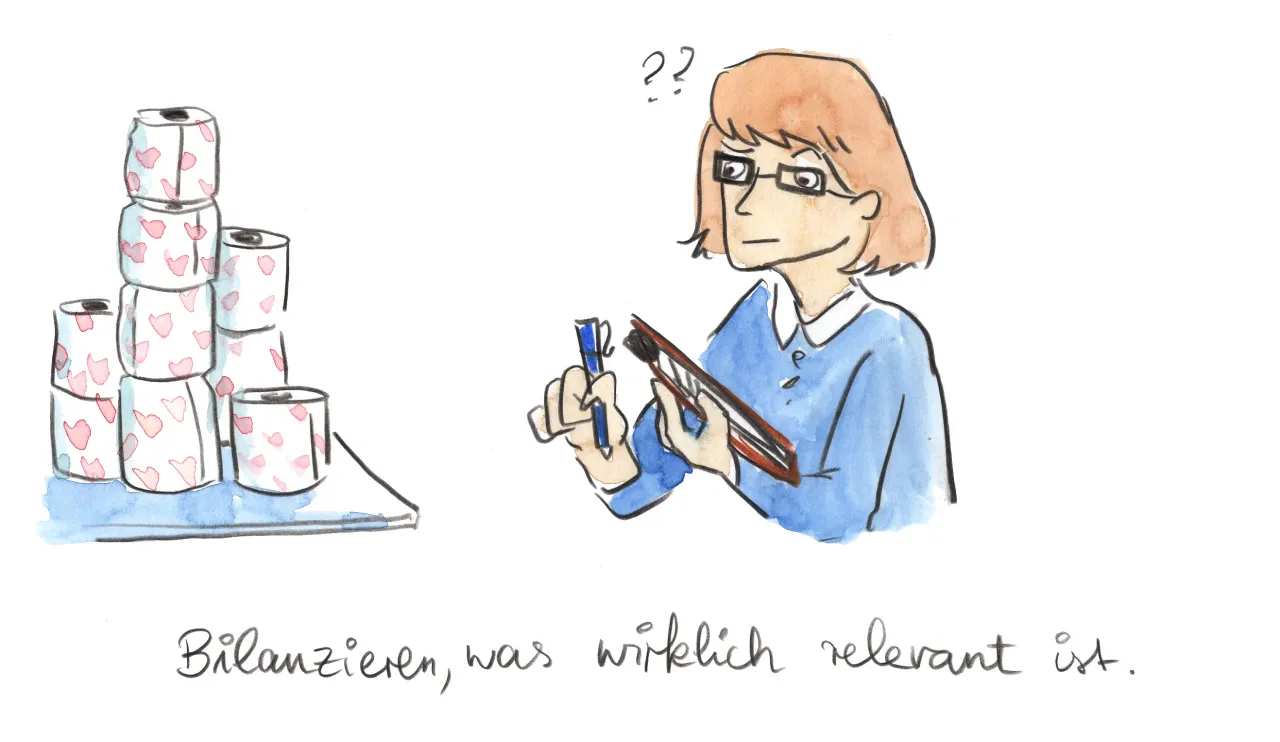 Relevantes Klopapier