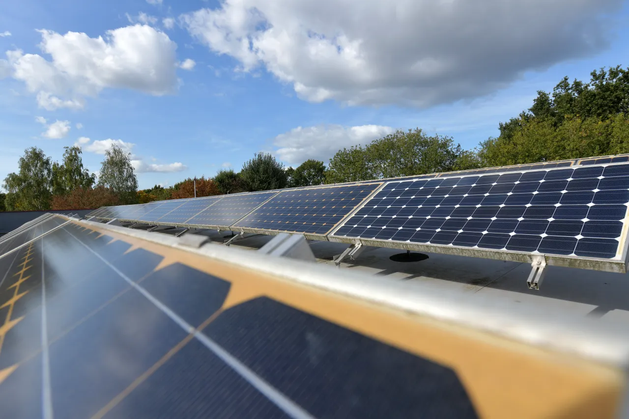 Solaranlage Bernd Meiners im Rahmen der Solarkampagne