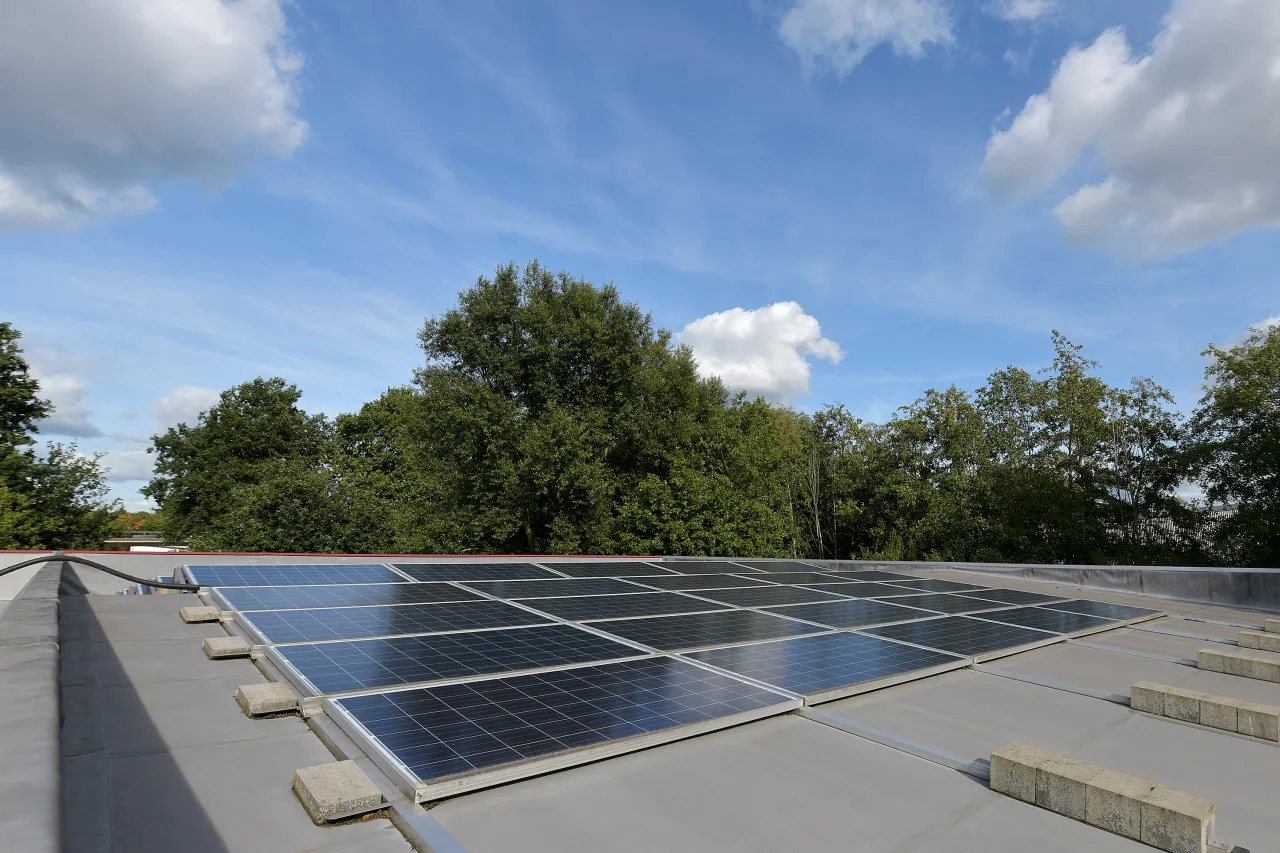 Solaranlage bei der Druckerei Meiners
