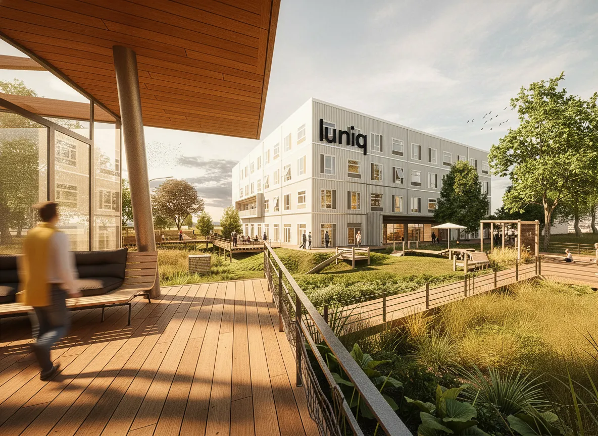 luniq - Gr&uuml;ndungs- und Innovationszentrum, Au&szlig;enansicht