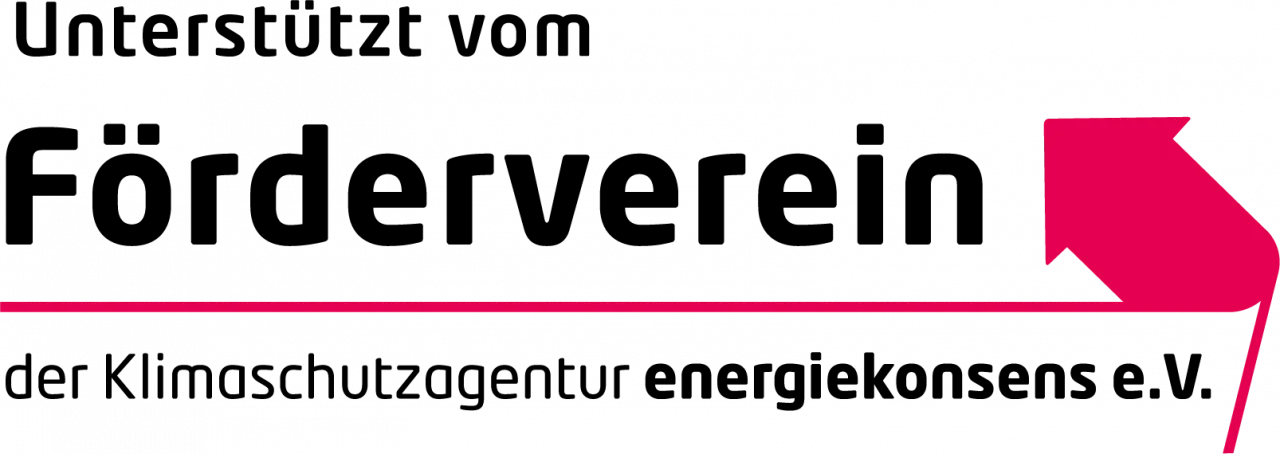 Logo Förderverein der Klimaschutzagentur energiekonsens e.V.