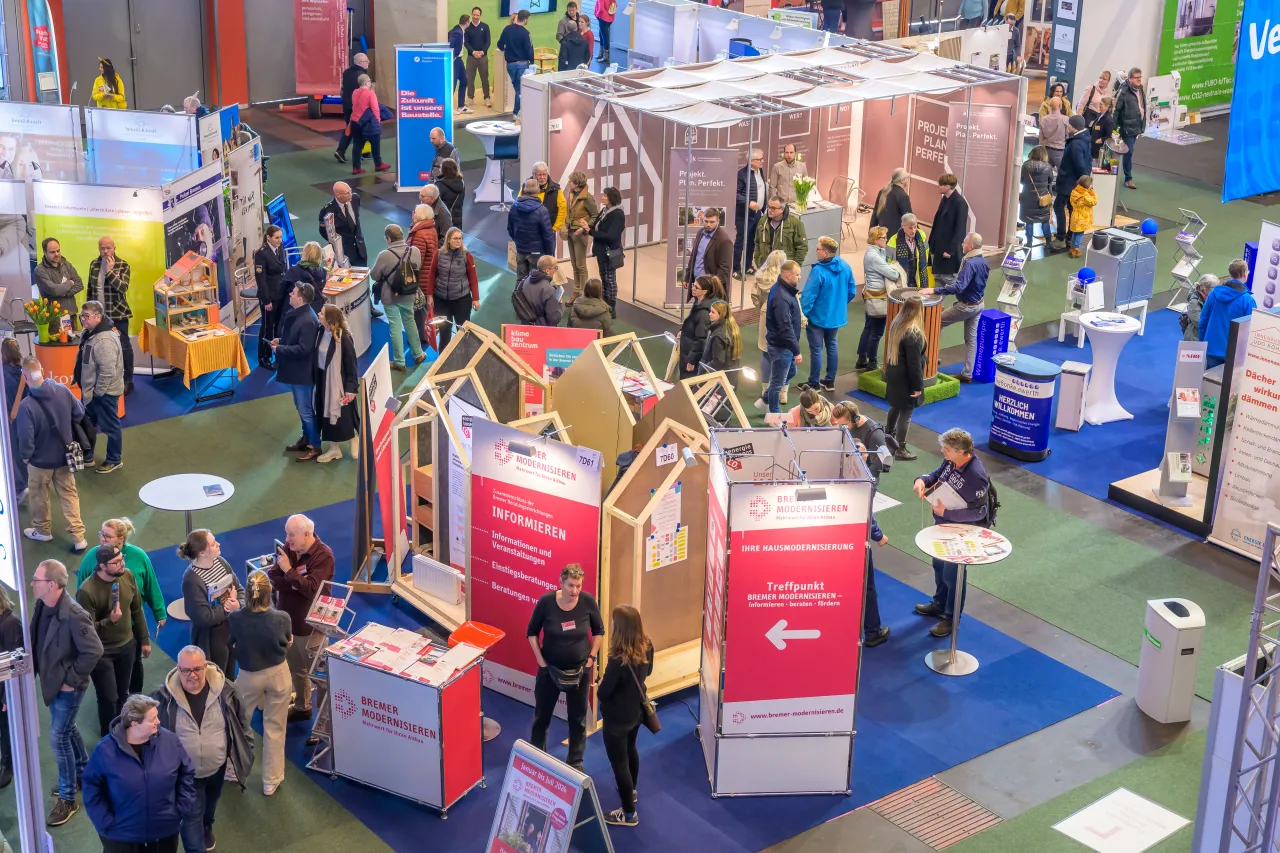 Übersicht Stand Bremer Modernisieren auf Bremer Altbautage 2024