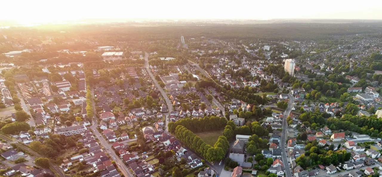 Drohnenaufnahme Blumenthal