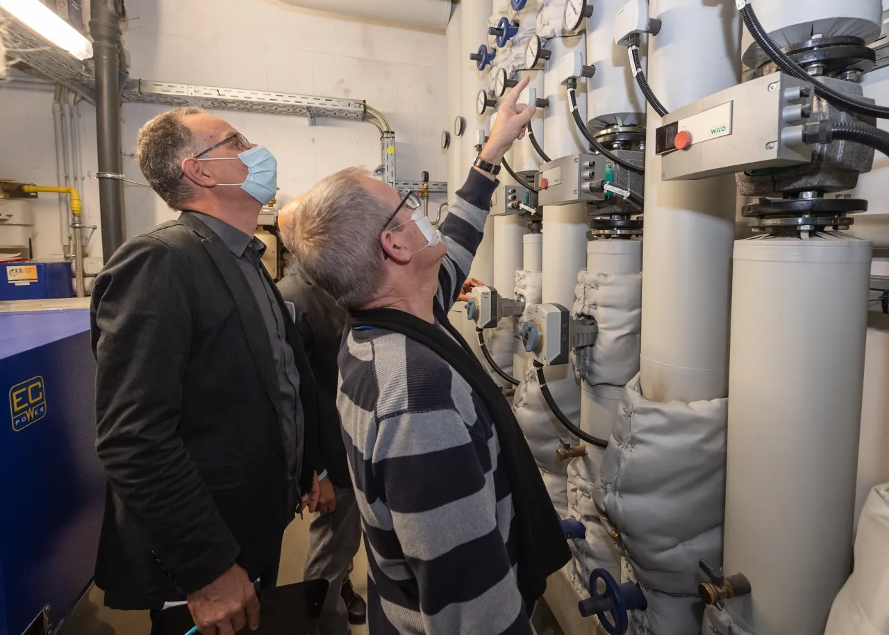 Effizienztisch Hotellerie: Rundgang Best Western Heizung