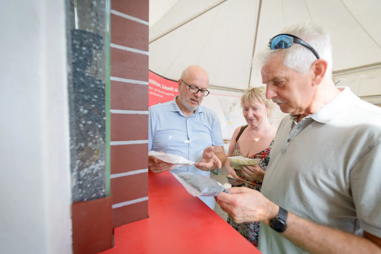 Beratungsgespräch beim Energie- und Klimastadttag