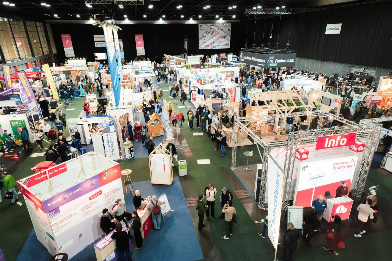 Messehalle 7 in Bremen bei den Bremer Altbautagen 2026