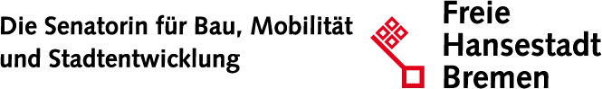 Logo Senatorin für Bau, Mobilität und Stadtentwicklung