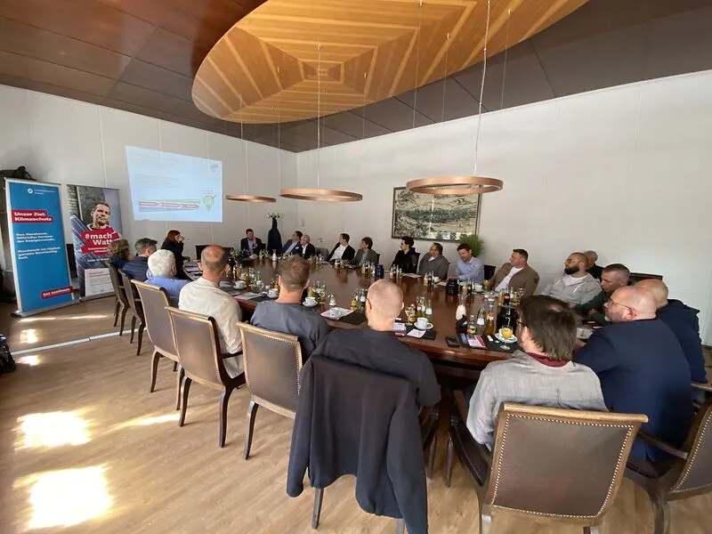 Business Lunch bei den Solartagen 2024