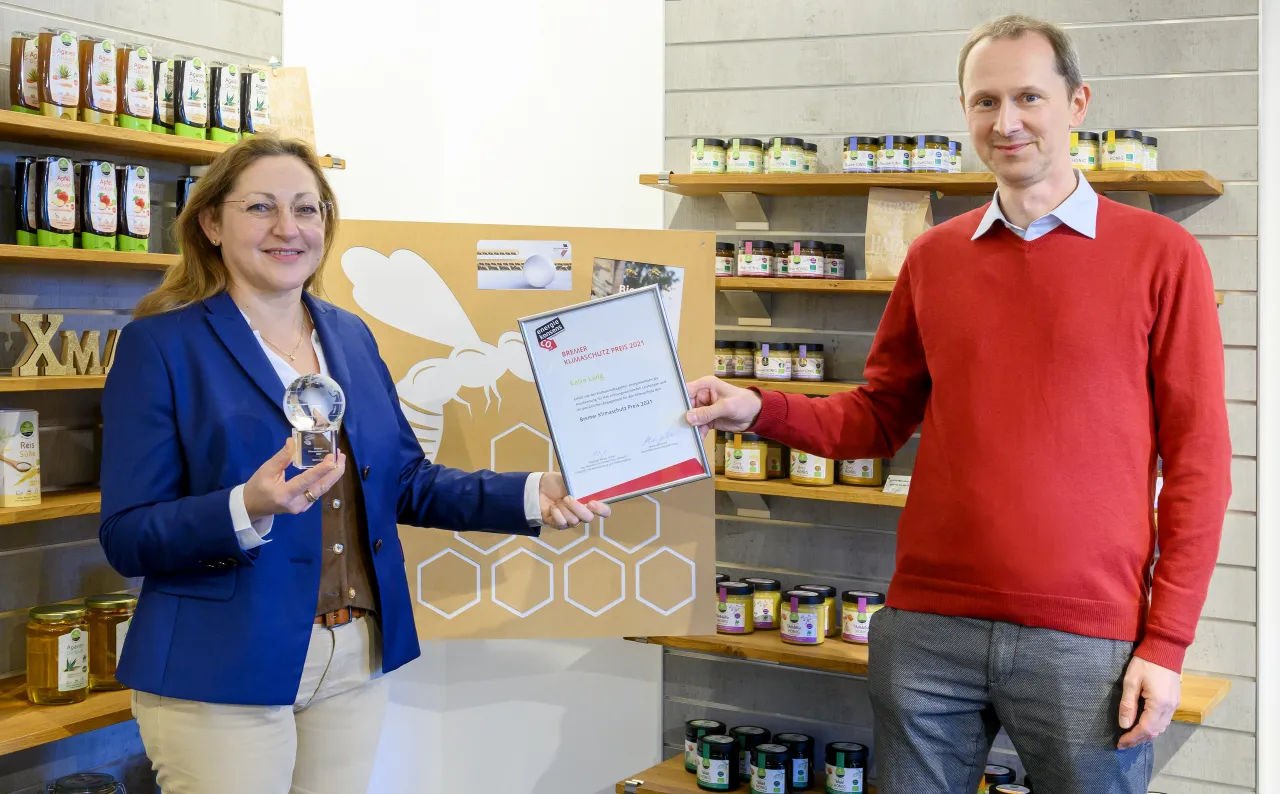 Klimaschutzpreis 2021 Karin Lang Sonnentracht