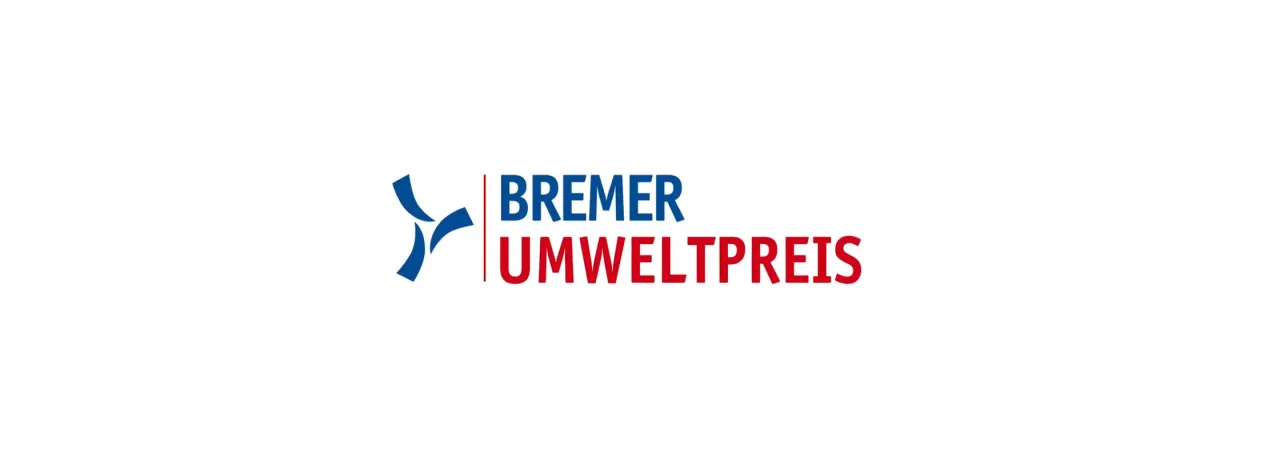 Logo Bremer Umweltpreis mit weißem Rand