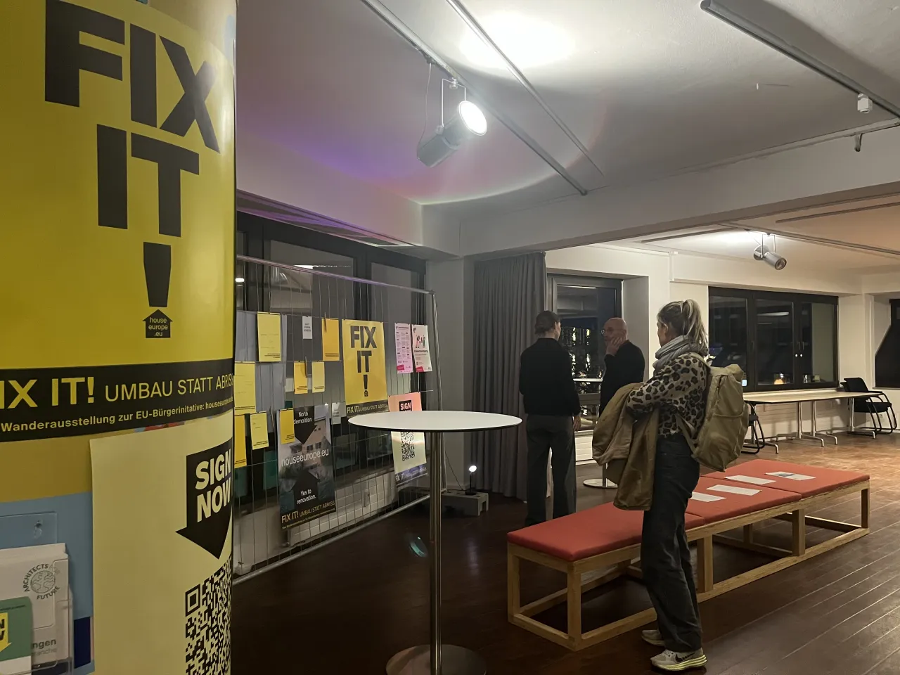 Wanderaustellung FIX-IT! im Klima Bau Zentrum als Teil der Ressourcenwoche 2025