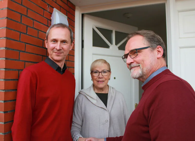 Hausbesuch in Borgfeld