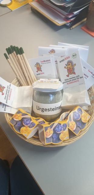 Osterkörbchen nah