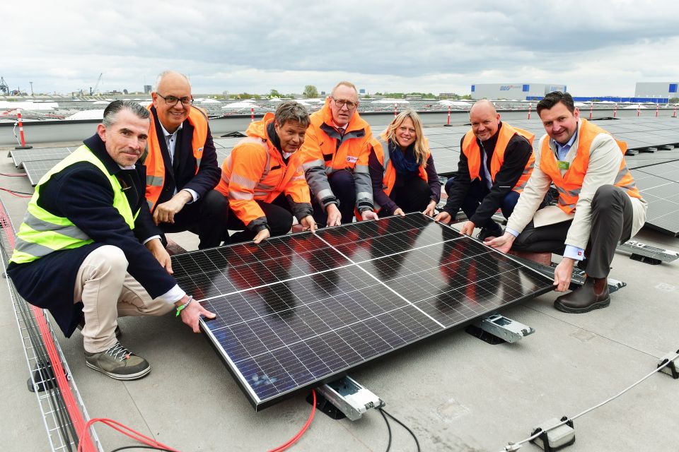 Einweihung der BLG-PV-Anlage