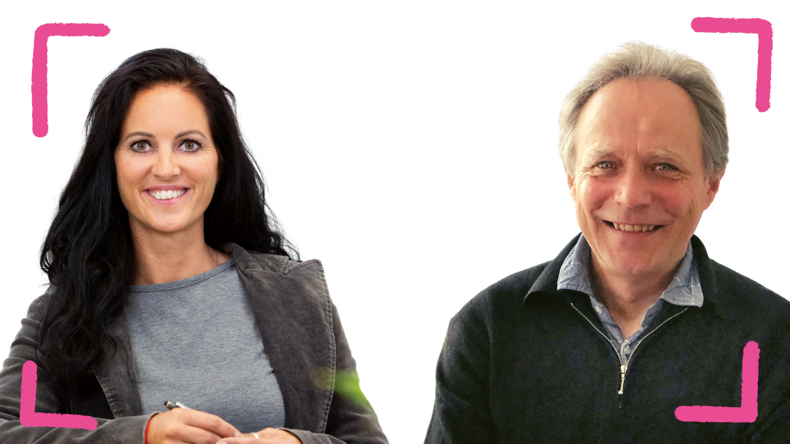Portrait Sonja Barth (BEKS EnergieEffizienz) und Johannes Wessel (KiTa Bremen)