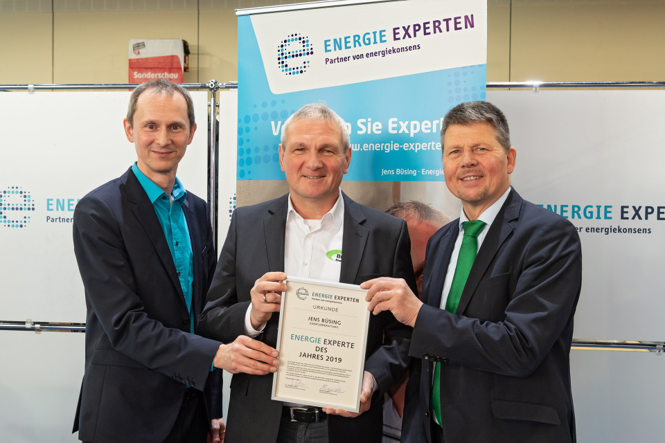 Energieexperte des Jahres 2020 ist Jens Büsing