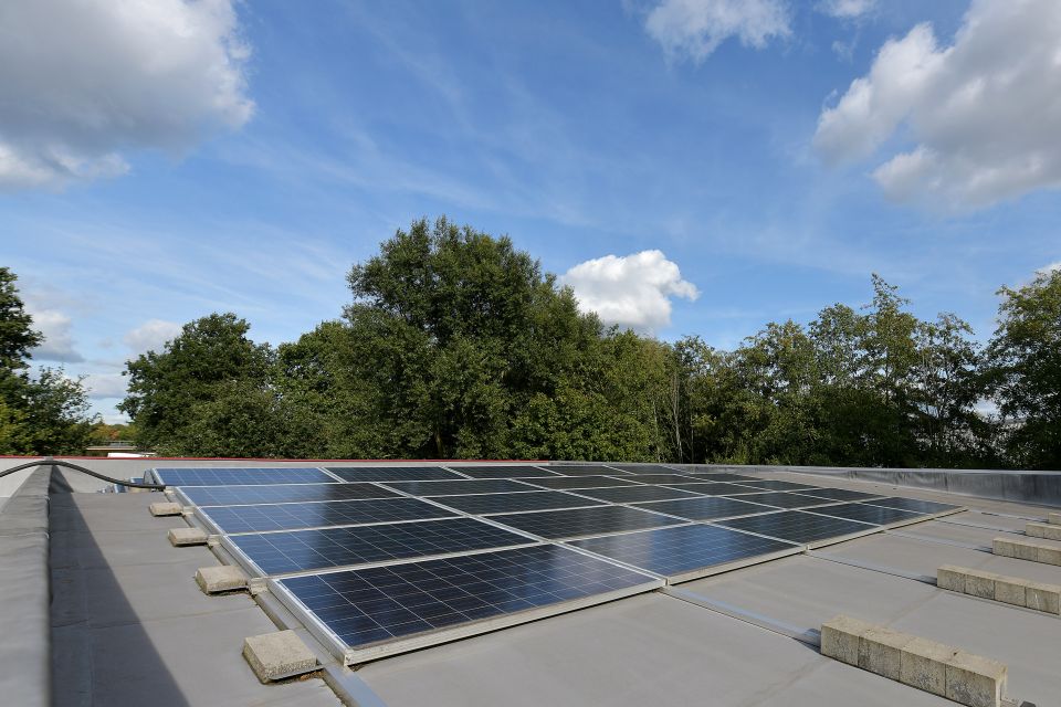 Solaranlage bei der Druckerei Meiners