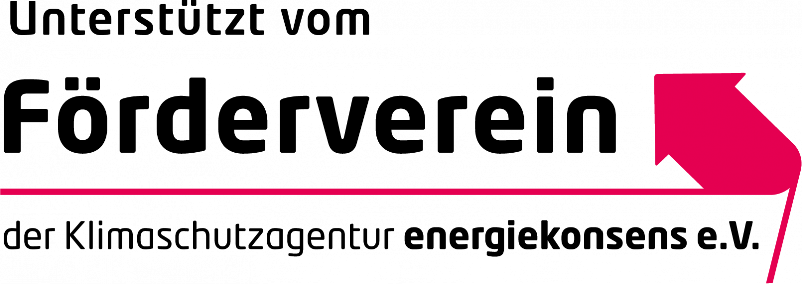 Logo Förderverein der Klimaschutzagentur energiekonsens e.V.