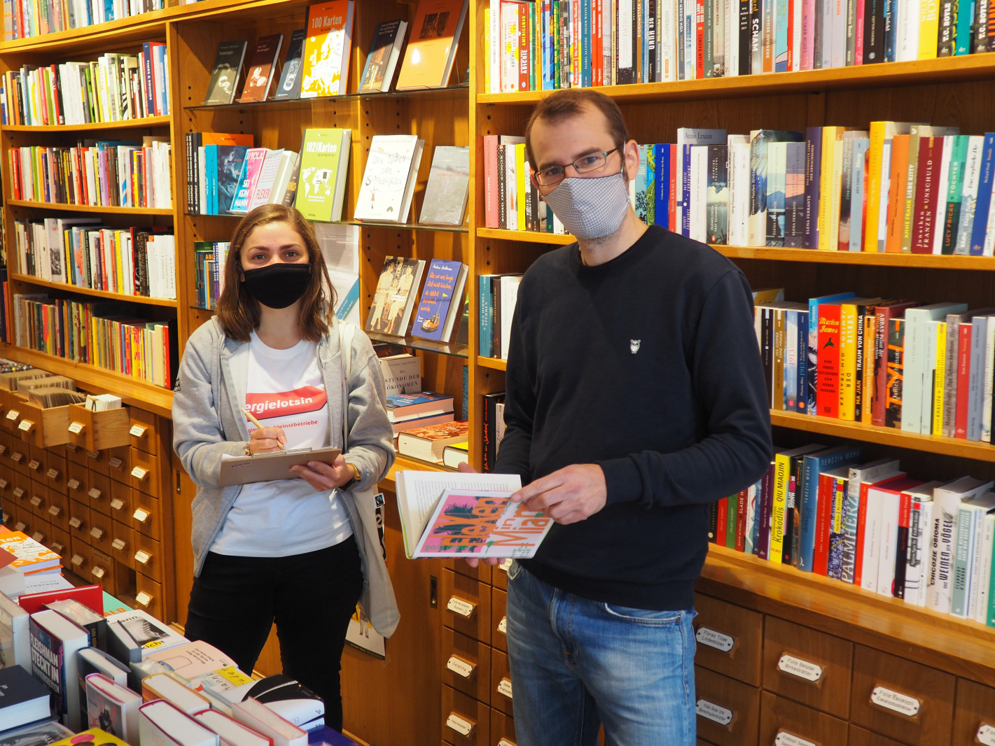 energievisite:kleinstbetriebe Buchhandlung Buntentor