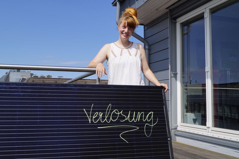 Verlosung Stecker-Solar-Gerät