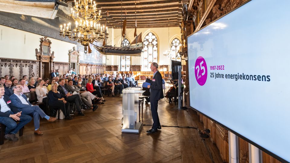 Bildschirm mit Aufschrift