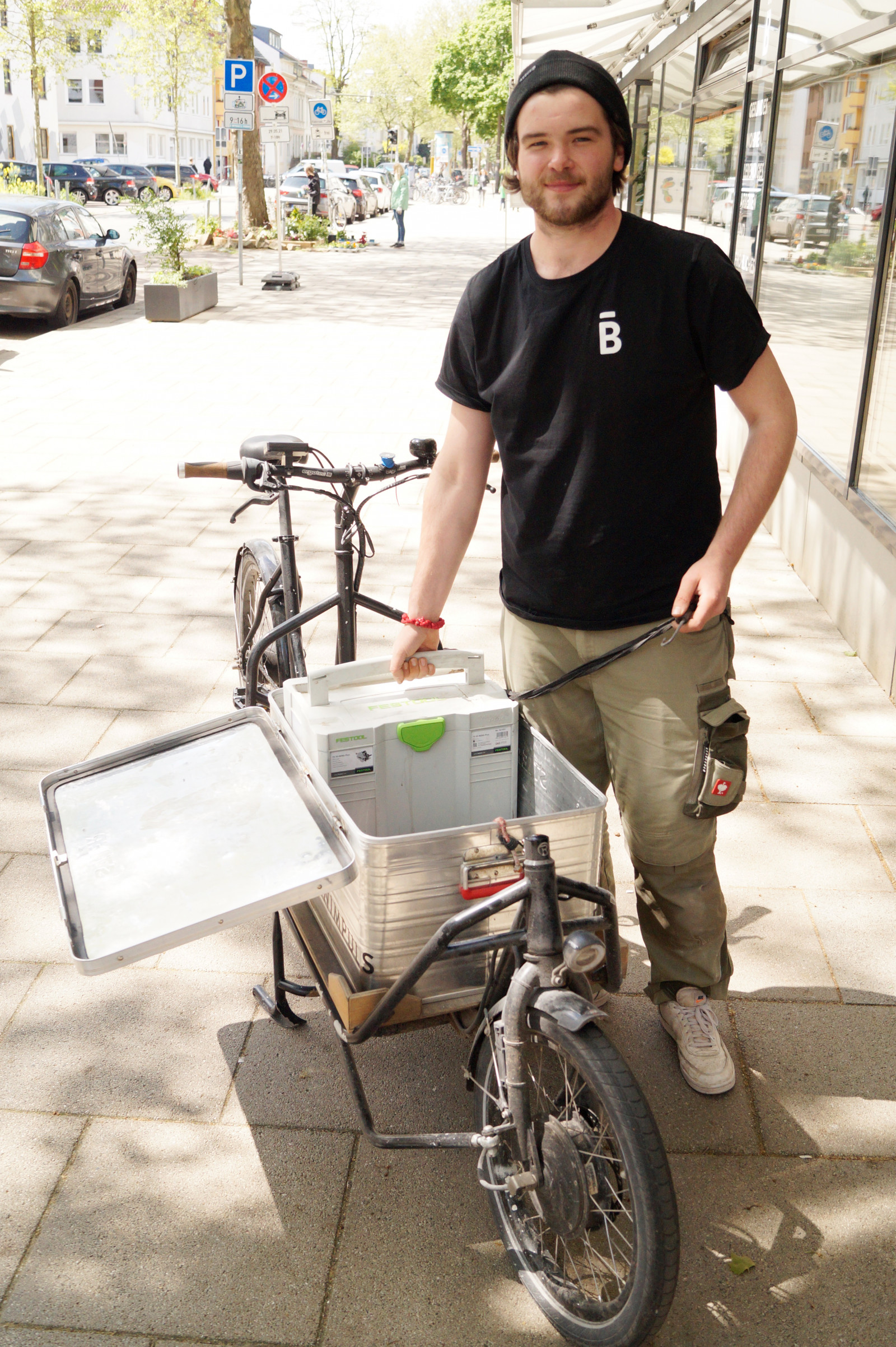 E-Lastenrad Bauhof Wohnimpuls
