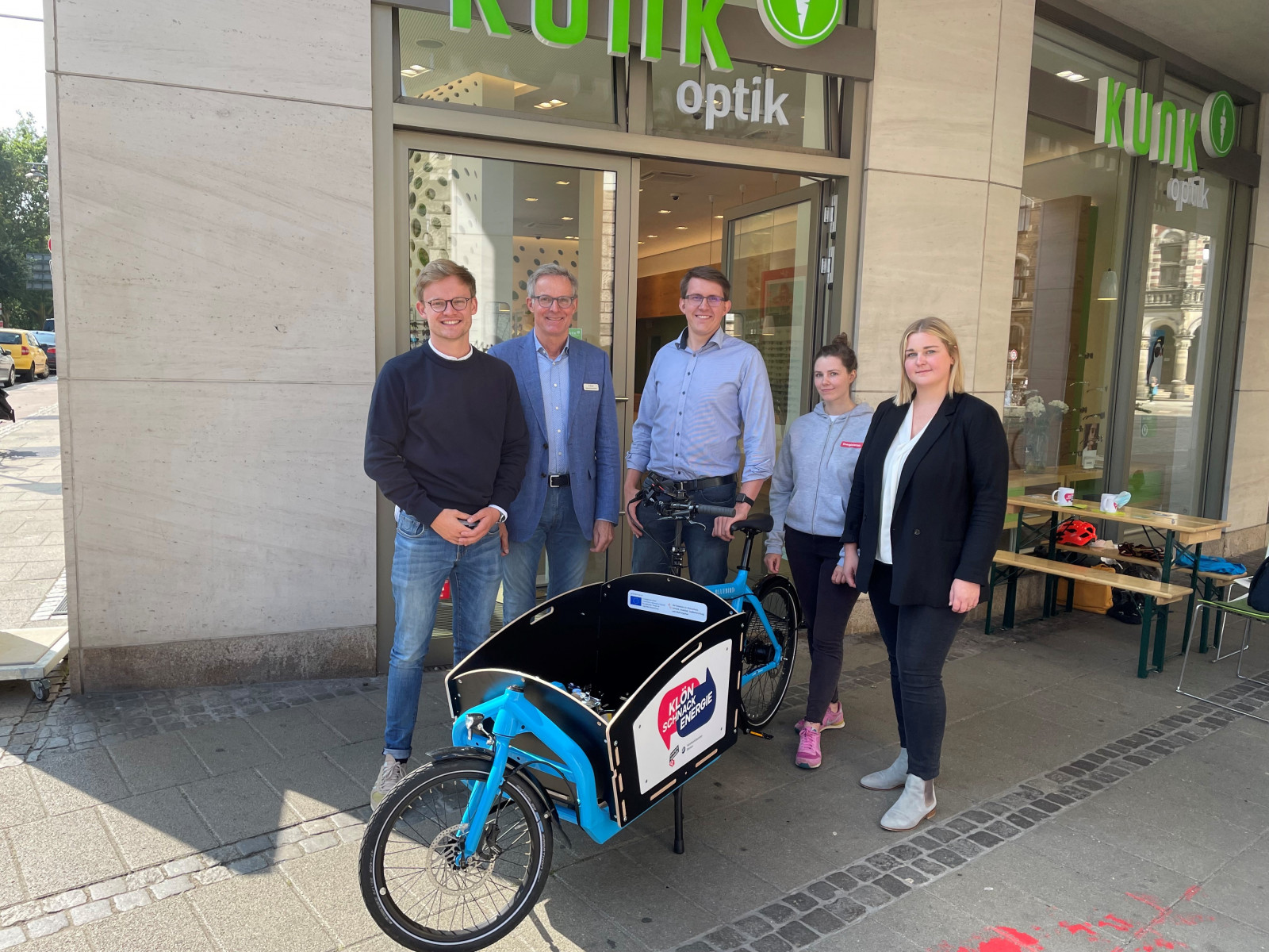 Klönschnack Energie bei Kunk Augenoptik