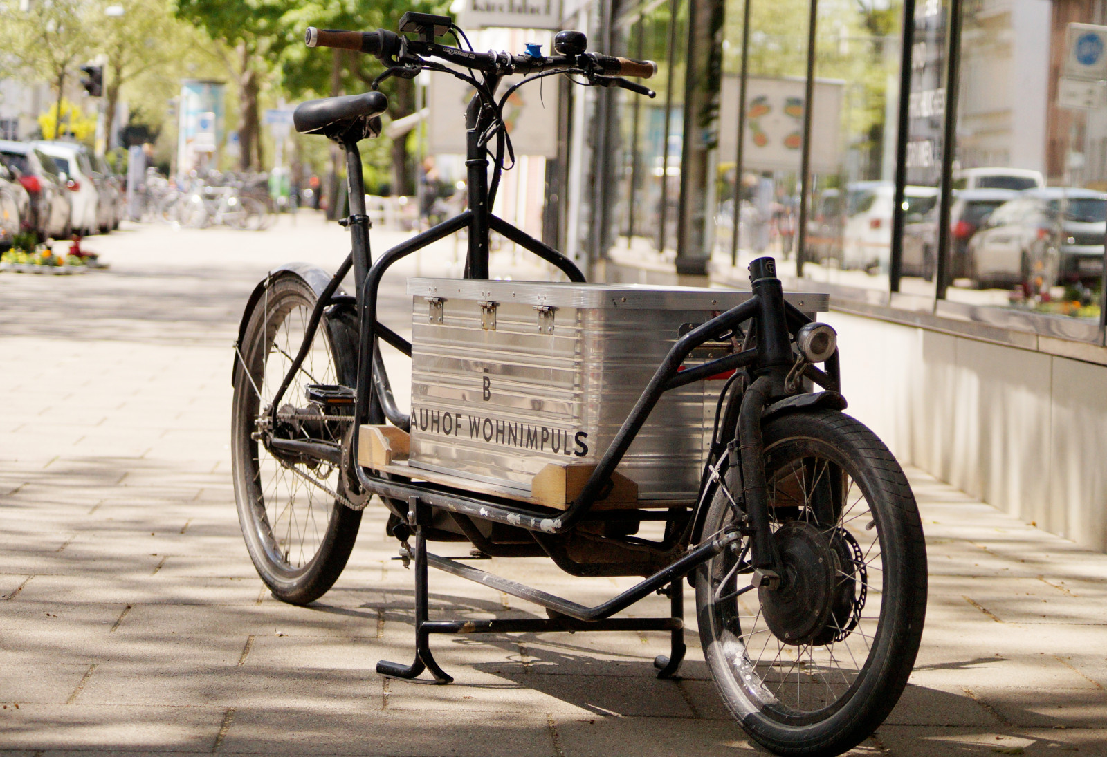 E-Lastenrad Bauhof Wohnimpuls