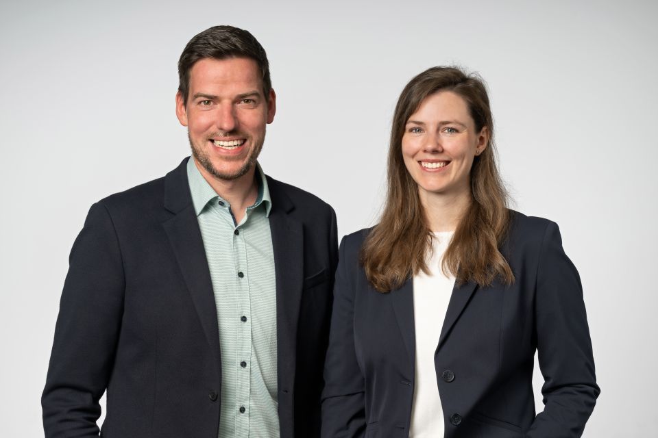 Marcel Johannsen und Maximiliane Wenge