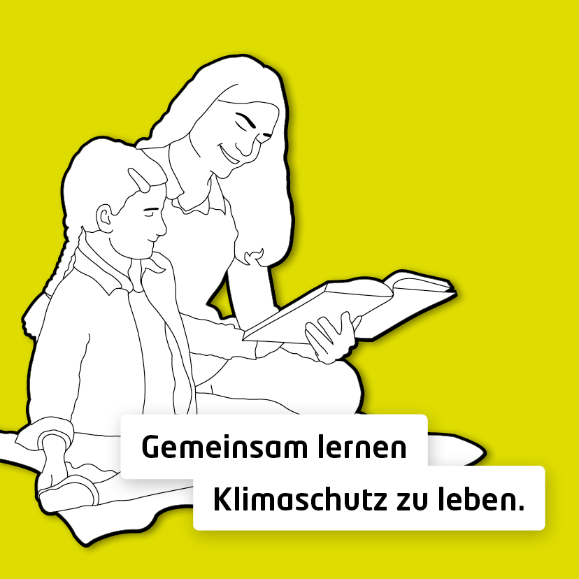 Gemeinsam lernen Klimaschutz zu leben.