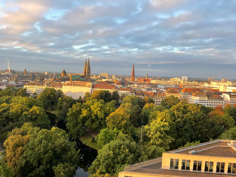 Bremen von oben