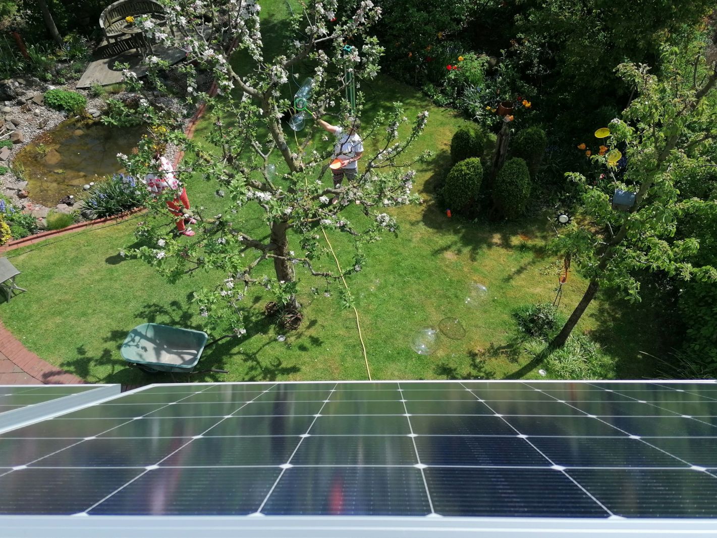 Stecker PV Garten